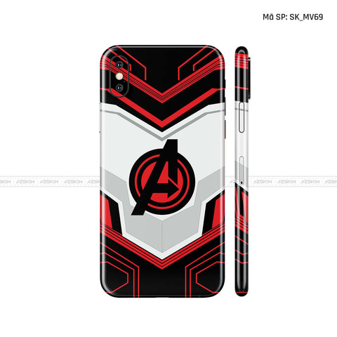 Dán Skin IPhone X Series Hình Marvel | D_MV69