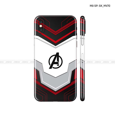Dán Skin IPhone X Series Hình Marvel | D_MV70