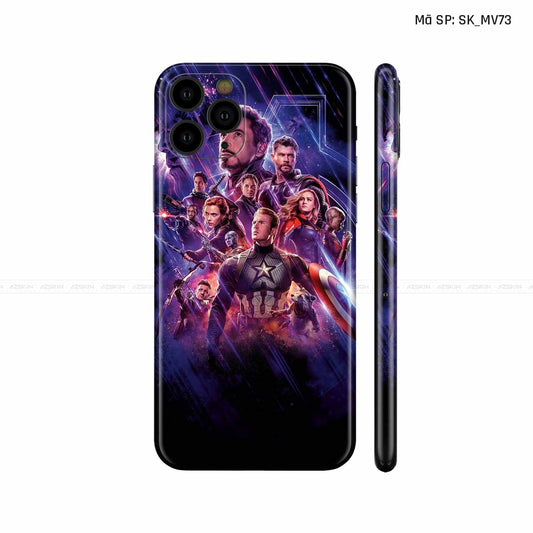 Dán Skin IPhone 11 Series Hình Marvel | D_MV73