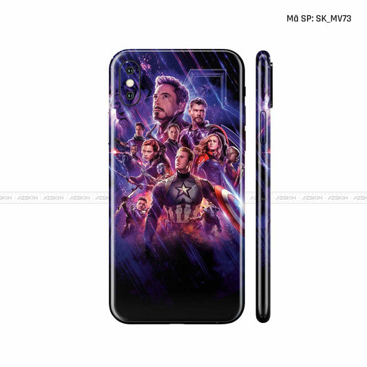 Dán Skin IPhone X Series Hình Marvel | D_MV73