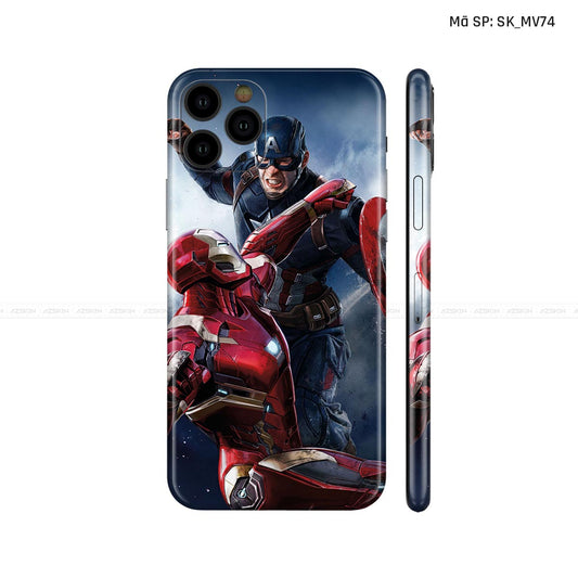 Dán Skin IPhone 11 Series Hình Marvel | D_MV74