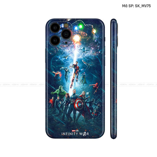 Dán Skin IPhone 11 Series Hình Marvel | D_MV75