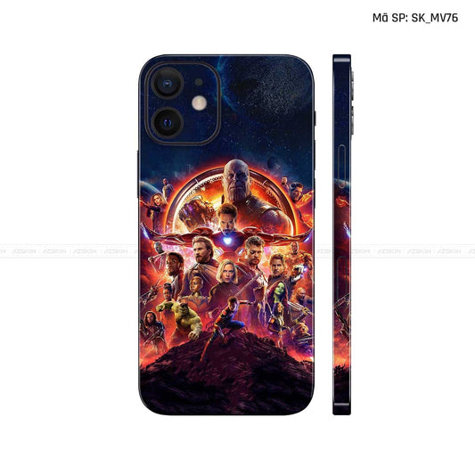 Dán Skin IPhone 12 Series Hình Marvel | SK_MV76