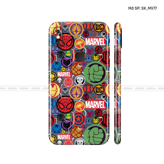 Dán Skin IPhone X Series Hình Marvel | D_MV77