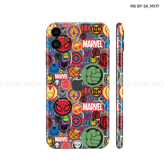 Dán Skin IPhone 11 Series Hình Marvel | D_MV77