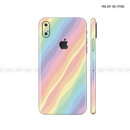 Dán Skin IPhone X Series Hình Pastel | D_PT06