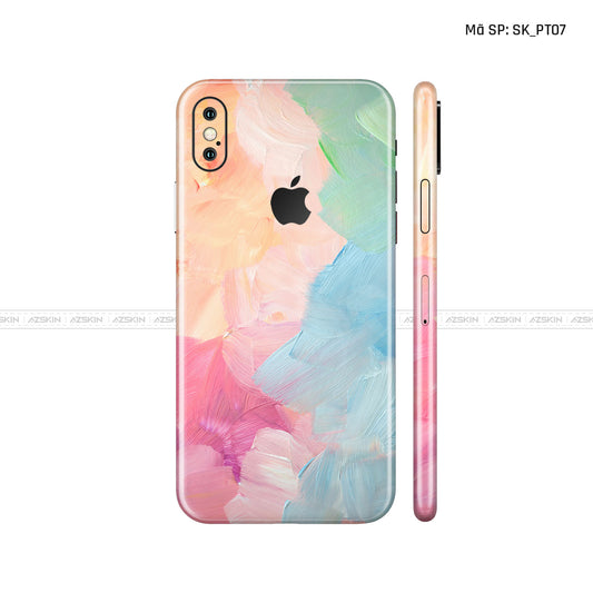 Dán Skin IPhone X Series Hình Pastel | D_PT07