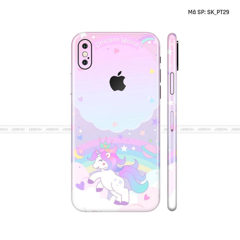 Dán Skin IPhone X Series Hình Pastel | D_PT29