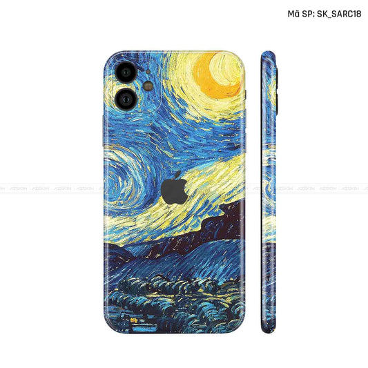 Dán Skin IPhone 11 Series Hình Nghệ Thuật Arcrylic | D_ARC18