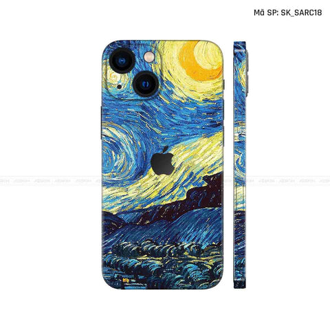 Dán Skin IPhone 14 Series Hình Nghệ Thuật Arcrylic  | D_ARC18