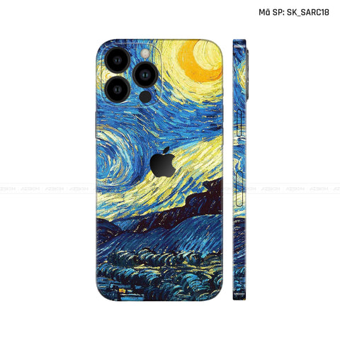 Dán Skin IPhone 14 Series Hình Nghệ Thuật Arcrylic  | D_ARC18