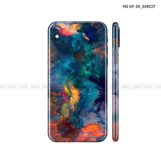 Dán Skin IPhone X Series Hình Nghệ Thuật Arcrylic | D_ARC27
