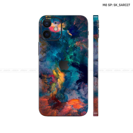 Dán Skin IPhone 12 Series Hình Nghệ Thuật Arcryli | SK_SARC27