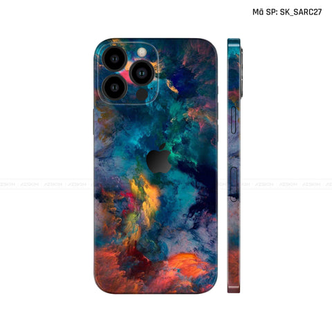 Dán Skin IPhone 12 Series Hình Nghệ Thuật Arcryli | SK_SARC27
