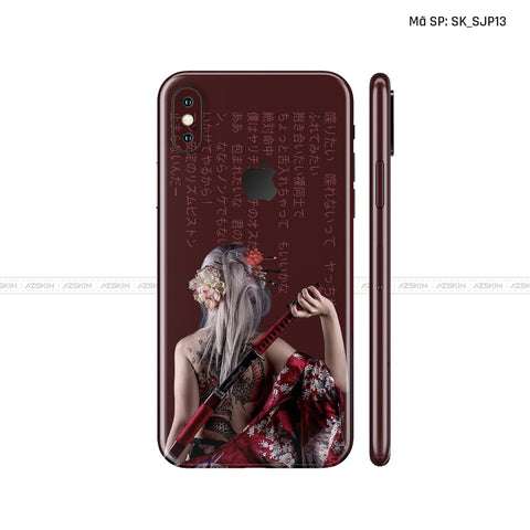 Dán Skin IPhone X Series Hình Japan | D_JP13