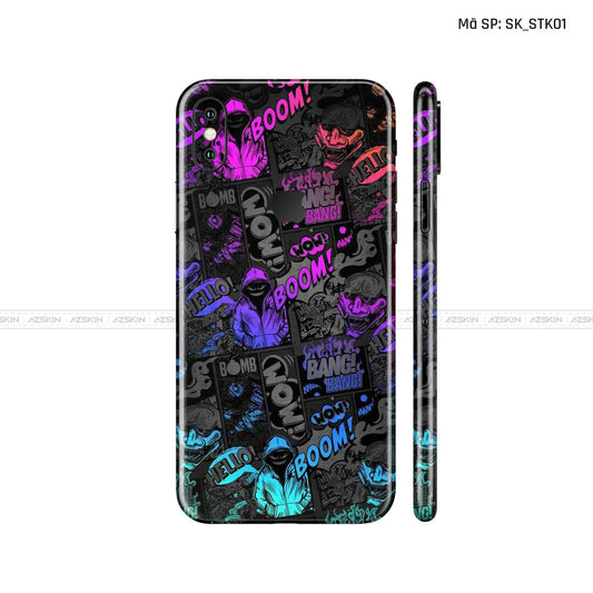 Dán Skin IPhone X Series Hình Sticker | D_STK01