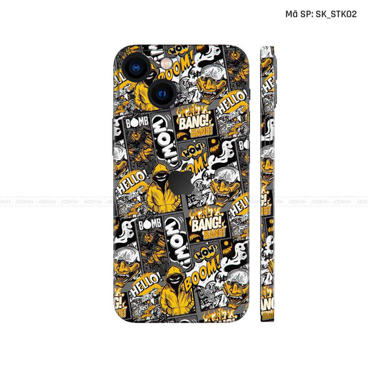 Dán Skin IPhone 14 Series Hình Sticker | D_STK02