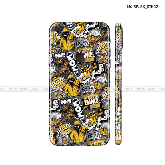 Dán Skin IPhone X Series Hình Sticker | D_STK02