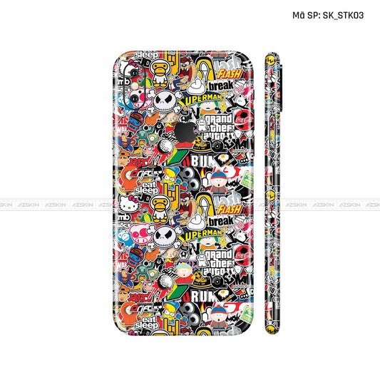 Dán Skin IPhone X Series Hình Sticker | D_STK03