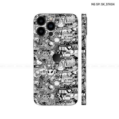 Dán Skin IPhone 14 Series Hình Sticker | D_STK04