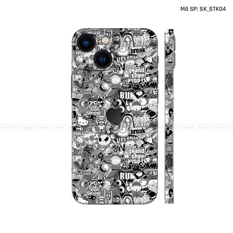 Dán Skin IPhone 14 Series Hình Sticker | D_STK04