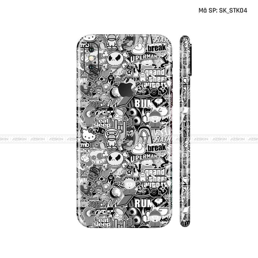 Dán Skin IPhone X Series Hình Sticker | D_STK04