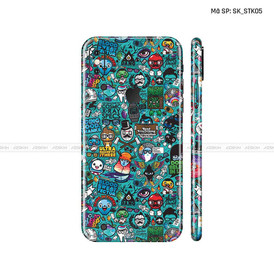 Dán Skin IPhone X Series Hình Sticker | D_STK05