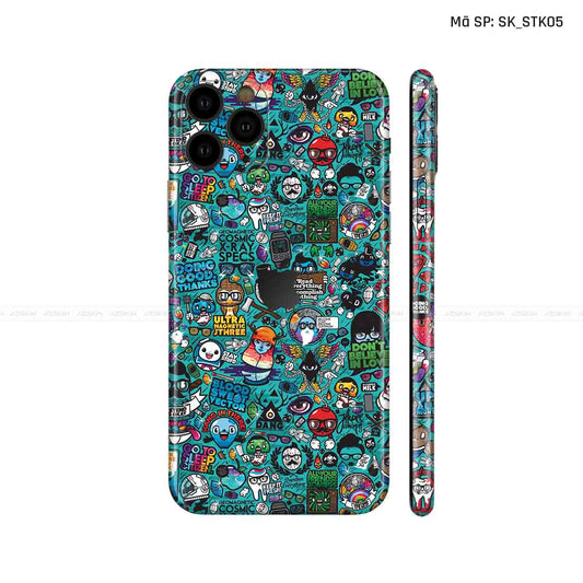 Dán Skin IPhone 11 Series Hình Sticker | D_STK05