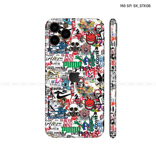 Dán Skin IPhone 11 Series Hình Sticker | D_STK06