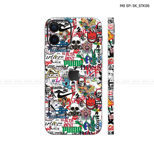 Dán Skin IPhone 12 Series Hình Sticker | SK_STK06