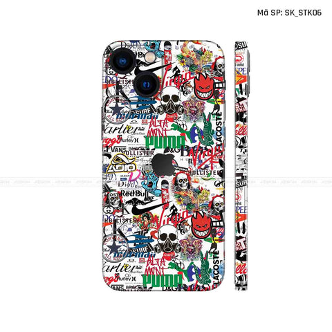 Dán Skin IPhone 14 Series Hình Sticker | D_STK06
