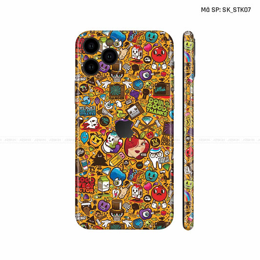 Dán Skin IPhone 11 Series Hình Sticker | D_STK07