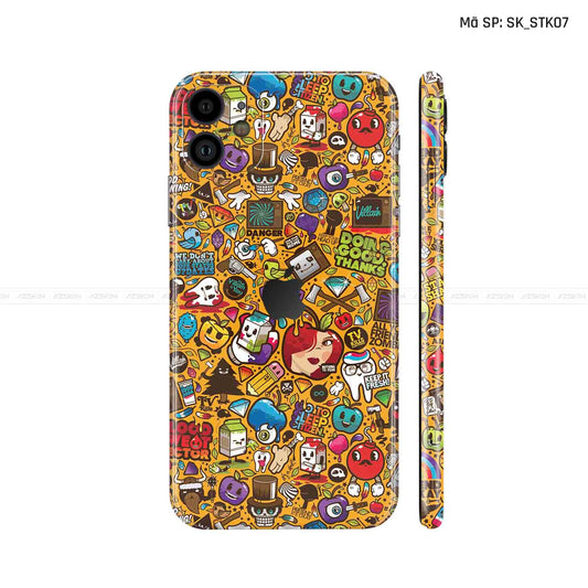 Dán Skin IPhone 11 Series Hình Sticker | D_STK07