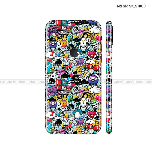Dán Skin IPhone X Series Hình Sticker | D_STK08