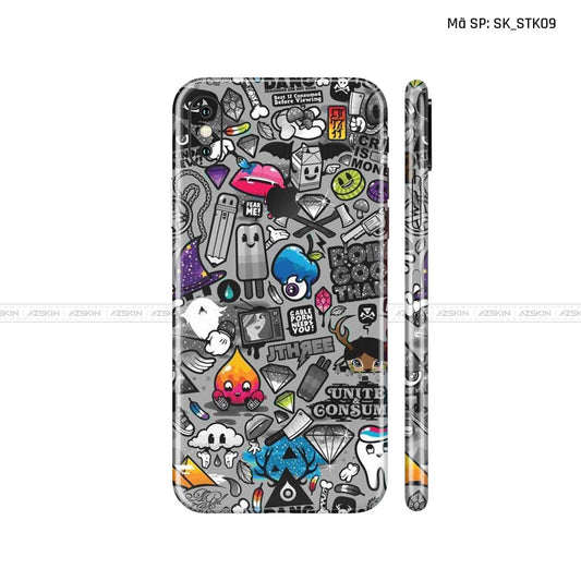 Dán Skin IPhone X Series Hình Sticker | D_STK09
