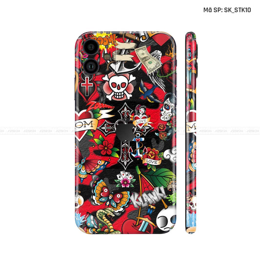Dán Skin IPhone 11 Series Hình Sticker | D_STK10