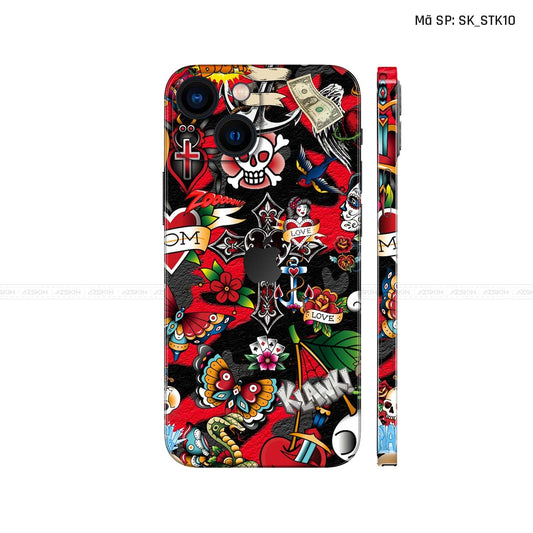 Dán Skin IPhone 14 Series Hình Sticker | D_STK10