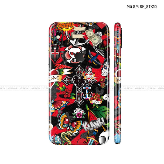 Dán Skin IPhone X Series Hình Sticker | D_STK10