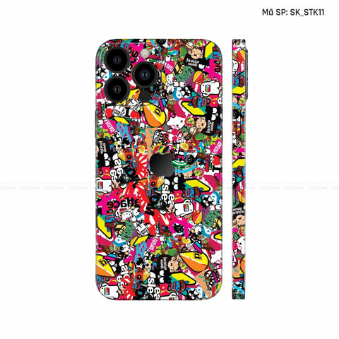 Dán Skin IPhone 12 Series Hình Sticker | SK_STK11