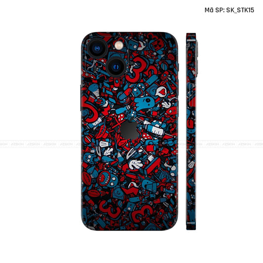 Dán Skin IPhone 14 Series Hình Sticker | D_STK15