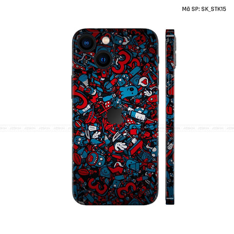Dán Skin IPhone 14 Series Hình Sticker | D_STK15