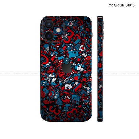 Dán Skin IPhone 12 Series Hình Sticker | SK_STK15