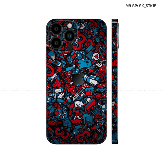 Dán Skin IPhone 14 Series Hình Sticker | D_STK15
