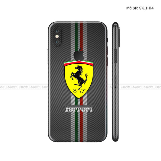 Dán Skin IPhone X Series Hình Thương Hiệu | D_TH14