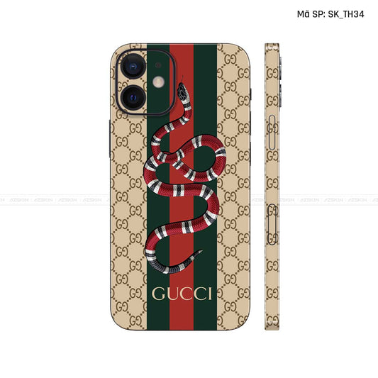 Dán Skin IPhone 12 Series Hình Gucci | SK_TH34