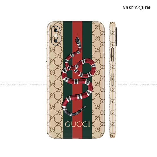 Dán Skin IPhone X Series Hình Thương Hiệu | D_TH34