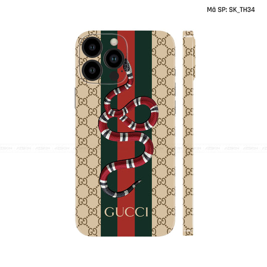 Dán Skin IPhone 12 Series Hình Gucci | SK_TH34