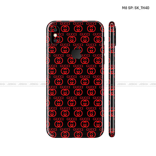 Dán Skin IPhone X Series Hình Thương Hiệu | D_TH40