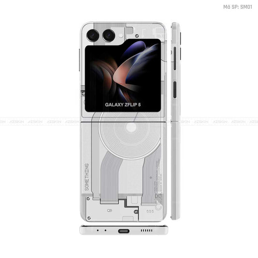 Dán Skin Galaxy Z Flip 7 Hình Something | SM01