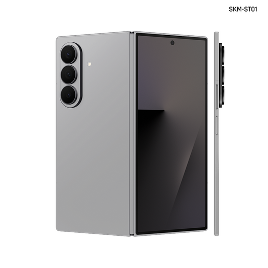 Dán Skin Galaxy Z Fold 7 Đổi Chuyển Màu Xám Bạc | SKM-ST01